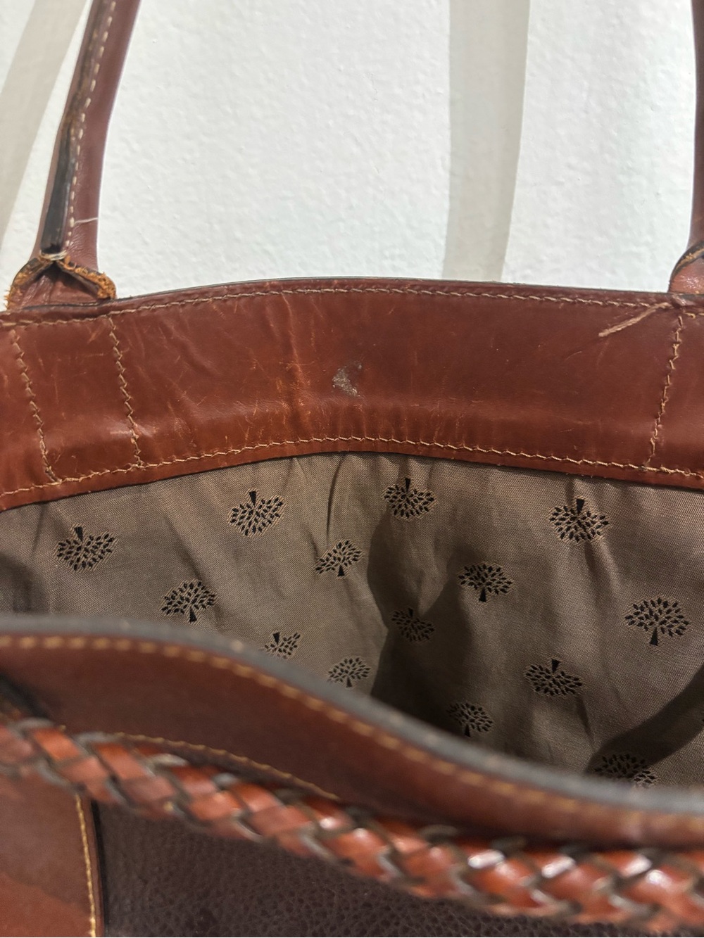 Mulberry Leather Bag - Picture 3 of 5